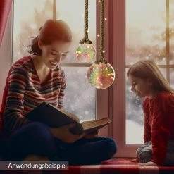 LED Dekolicht 12 Cm Kugelform Am Seil NICHT ERFORDERLICH In Perlmutt -Dekostuck Store amare led dekolicht 12 cm kugelform am seil nicht erforderlich in perlmutt 2