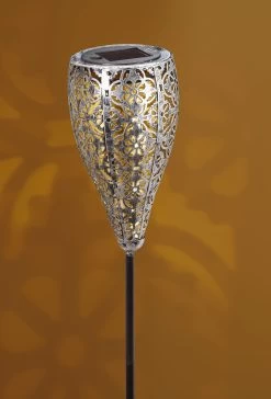 Solar LED Dekostecker 2er Set Metall Kelch KABELLOS In Silber 16 Solar LED Dekostecker 2er Set Metall Kelch KABELLOS In Silber -Dekostuck Store amare solar led dekostecker 2er set metall kelch kabellos in silber 6