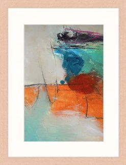 Wandbild " Modern Abstract II " In White