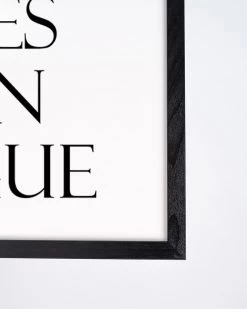 Wandbild " More Issues Than Vogue " In Schwartz -Dekostuck Store any image wandbild more issues than vogue in schwartz 3