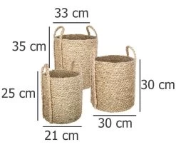 Dekokörbe In Beige -Dekostuck Store atmosphera createur dinterieur dekokorbe in beige 4