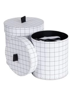 2er-Set: Aufbewahrungsboxen "Leonore" In Weiß -Dekostuck Store bigsobox 2er set aufbewahrungsboxen leonore in weiss 3