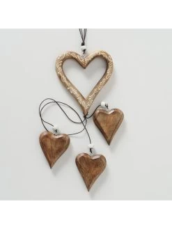 2er-Set: Dekoanhänger "Mariella" In Hellbraun -Dekostuck Store boltze 2er set dekoanhanger mariella in hellbraun 4