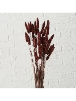 2er-Set: Dekoblumen "Samtgras" In Beige/ Braun -Dekostuck Store boltze 2er set dekoblumen samtgras in beige braun 2