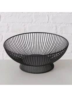 2er-Set: Dekoschalen "Balu" In Schwarz -Dekostuck Store boltze 2er set dekoschalen balu in schwarz 2