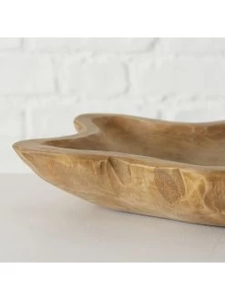 2er-Set: Dekoschalen "Catu" In Hellbraun - (L)35 X (B)35 Cm -Dekostuck Store boltze 2er set dekoschalen catu in hellbraun l 35 x b 35 cm 4