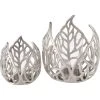 2er-Set: Windlichter "Sumati" In Silber -Dekostuck Store boltze 2er set windlichter sumati in silber