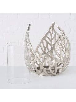 2er-Set: Windlichter "Sumati" In Silber -Dekostuck Store boltze 2er set windlichter sumati in silber 3