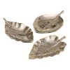 3er-Set: Dekoschalen "Blatt" In Silber - (L)27 X (B)20 Cm -Dekostuck Store boltze 3er set dekoschalen blatt in silber l 27 x b 20 cm