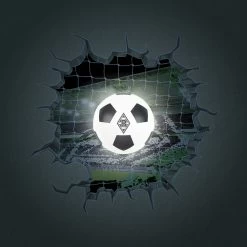 LED-Lampe In Schwarz / Weiß