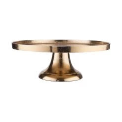 Deko-Teller Mit Fuß Ø50cm BANQUET In Gold -Dekostuck Store butlers deko teller mit fuss o50cm banquet in gold 2