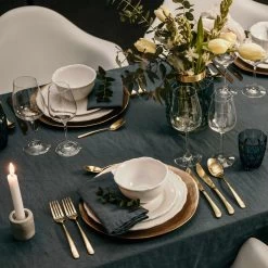 Deko-Teller Organisch Ø32cm BANQUET In Gold -Dekostuck Store butlers deko teller organisch o32cm banquet in gold 4