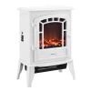 Elektrischer Kamin In Weiß (L)39cm (B)24cm (H)56.5cm -Dekostuck Store casa pro elektrischer kamin in weiss l 39cm b 24cm h 56 5cm