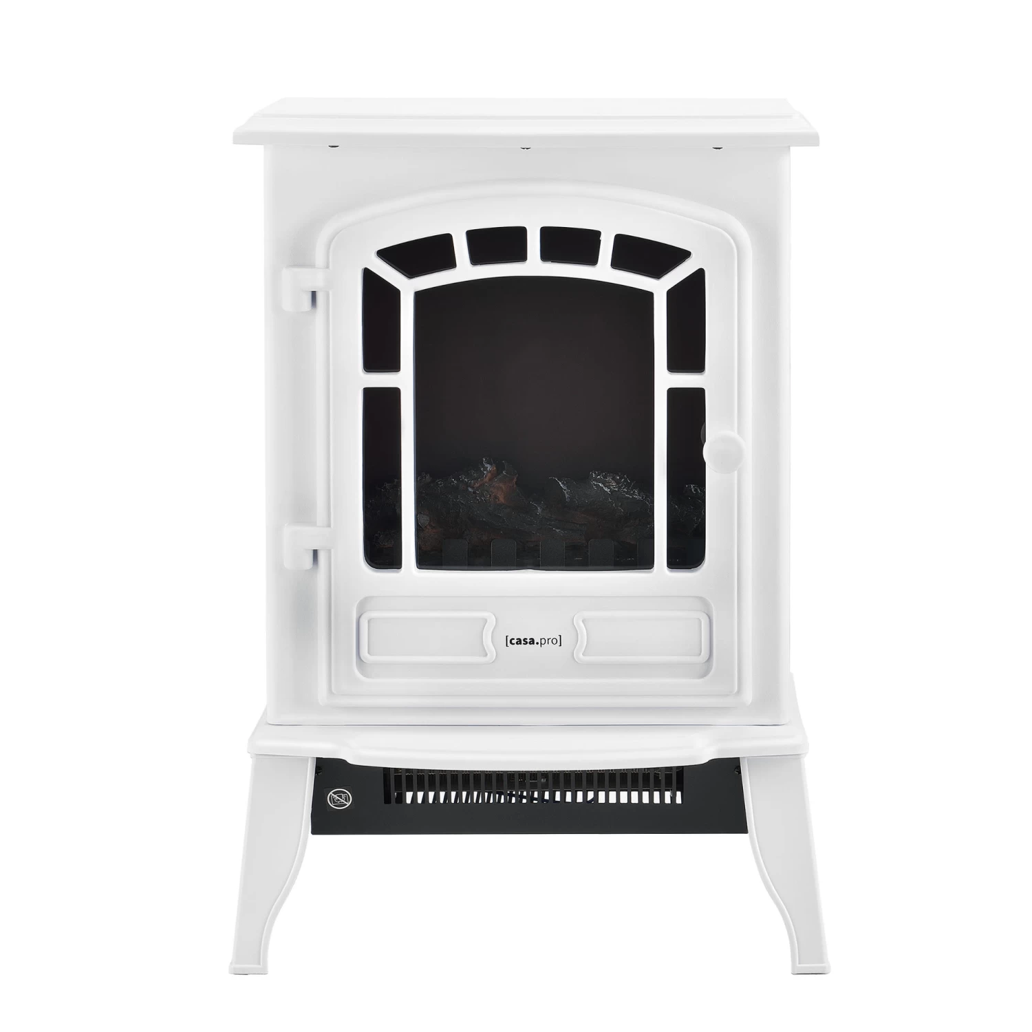 Elektrischer Kamin In Weiß (L)39cm (B)24cm (H)56.5cm 7 Elektrischer Kamin In Weiß (L)39cm (B)24cm (H)56.5cm – Bild 5