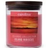 Duftkerze "Island Hibiscus" In Rosa - 425 G -Dekostuck Store colonial candle duftkerze island hibiscus in rosa 425 g