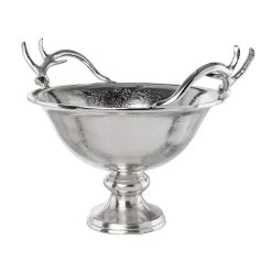 Deko-Schale Aus Aluminium In Silber