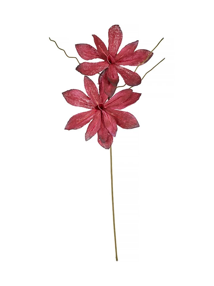 Kunstpflanze In Rot - (L)80 Cm 3 Kunstpflanze In Rot - (L)80 Cm