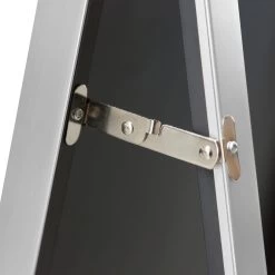 Standspiegel Barletta In Silber (H)150.6cm (B)35.6cm (T)2.7cm -Dekostuck Store en casa standspiegel barletta in silber h 150 6cm b 35 6cm t 2 7cm 6