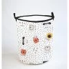 Aufbewahrungskorb "Animals" In Weiß/ Bunt - (H)50 X Ø 40 Cm -Dekostuck Store folkifreckles aufbewahrungskorb animals in weiss bunt h 50 x o 40 cm
