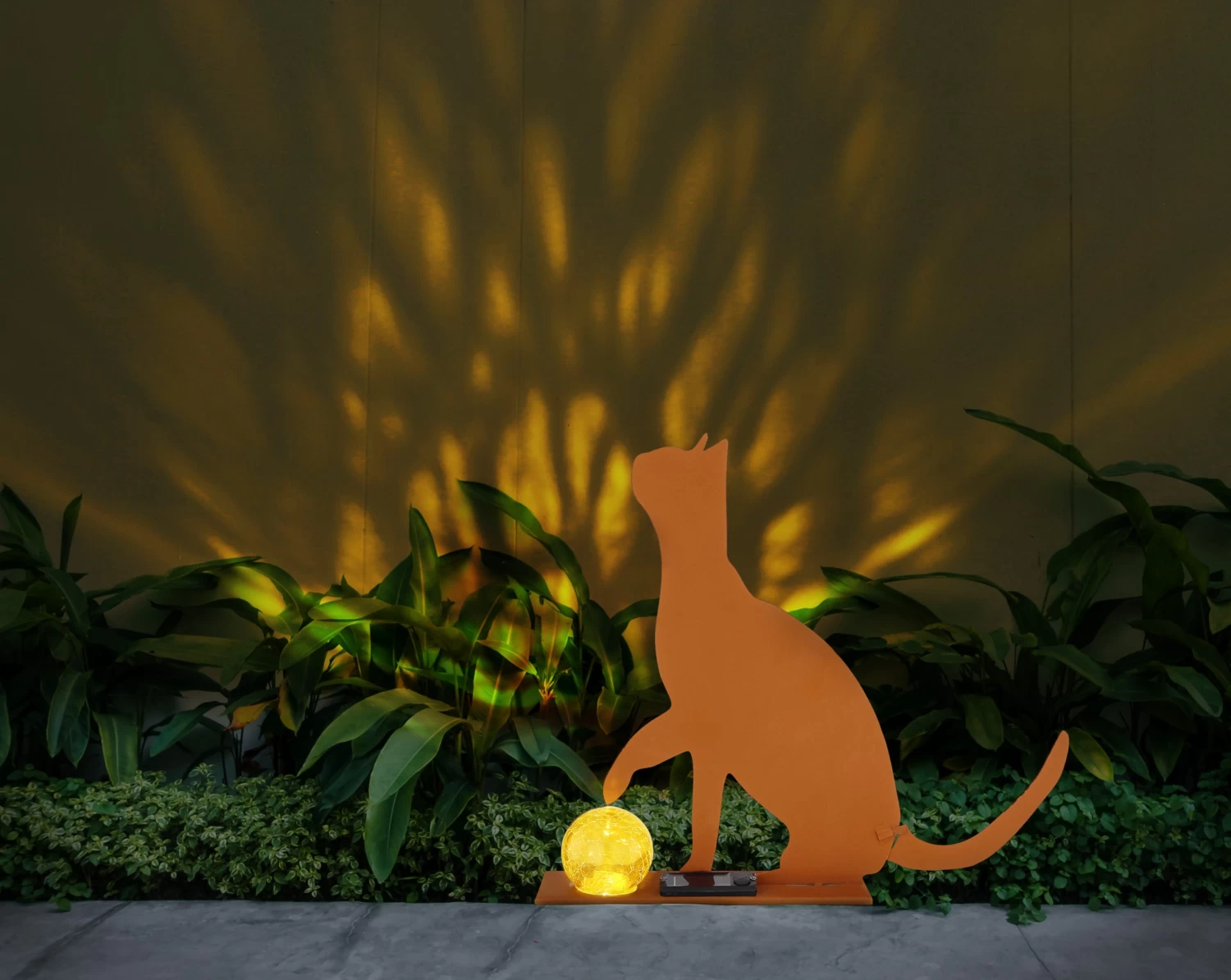 Solarleuchte "SOLARLEUCHTE METALL ROSTFARBEN, 1XLED" In Brown 4 Solarleuchte "SOLARLEUCHTE METALL ROSTFARBEN, 1XLED" In Brown – Bild 2