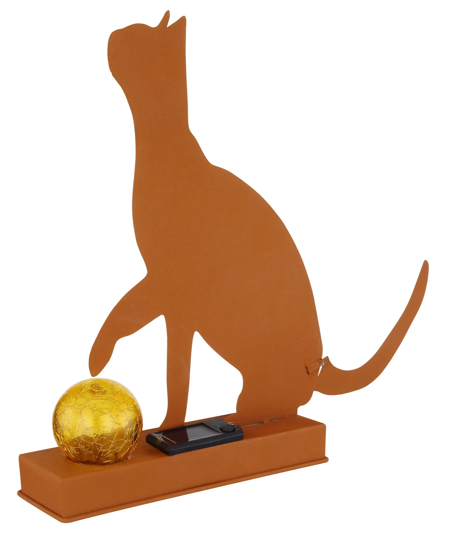 Solarleuchte "SOLARLEUCHTE METALL ROSTFARBEN, 1XLED" In Brown 5 Solarleuchte "SOLARLEUCHTE METALL ROSTFARBEN, 1XLED" In Brown – Bild 3