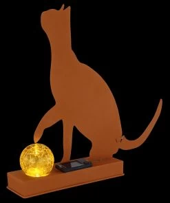 Solarleuchte "SOLARLEUCHTE METALL ROSTFARBEN, 1XLED" In Brown 11 Solarleuchte "SOLARLEUCHTE METALL ROSTFARBEN, 1XLED" In Brown -Dekostuck Store globo lighting solarleuchte solarleuchte metall rostfarben 1xled in brown 4