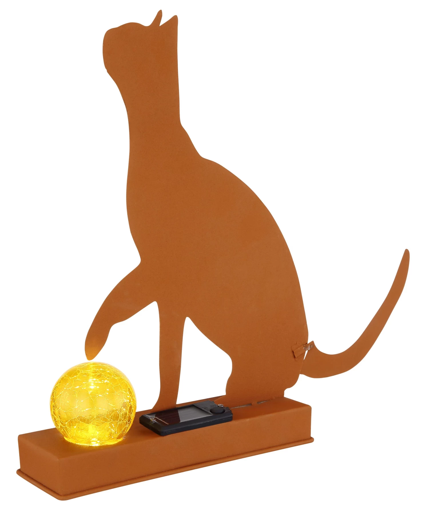 Solarleuchte "SOLARLEUCHTE METALL ROSTFARBEN, 1XLED" In Brown 3 Solarleuchte "SOLARLEUCHTE METALL ROSTFARBEN, 1XLED" In Brown