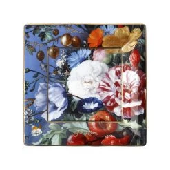 Schale " Jan Davidsz De Heem - "Sommerblumen" " In Mehrfarbig