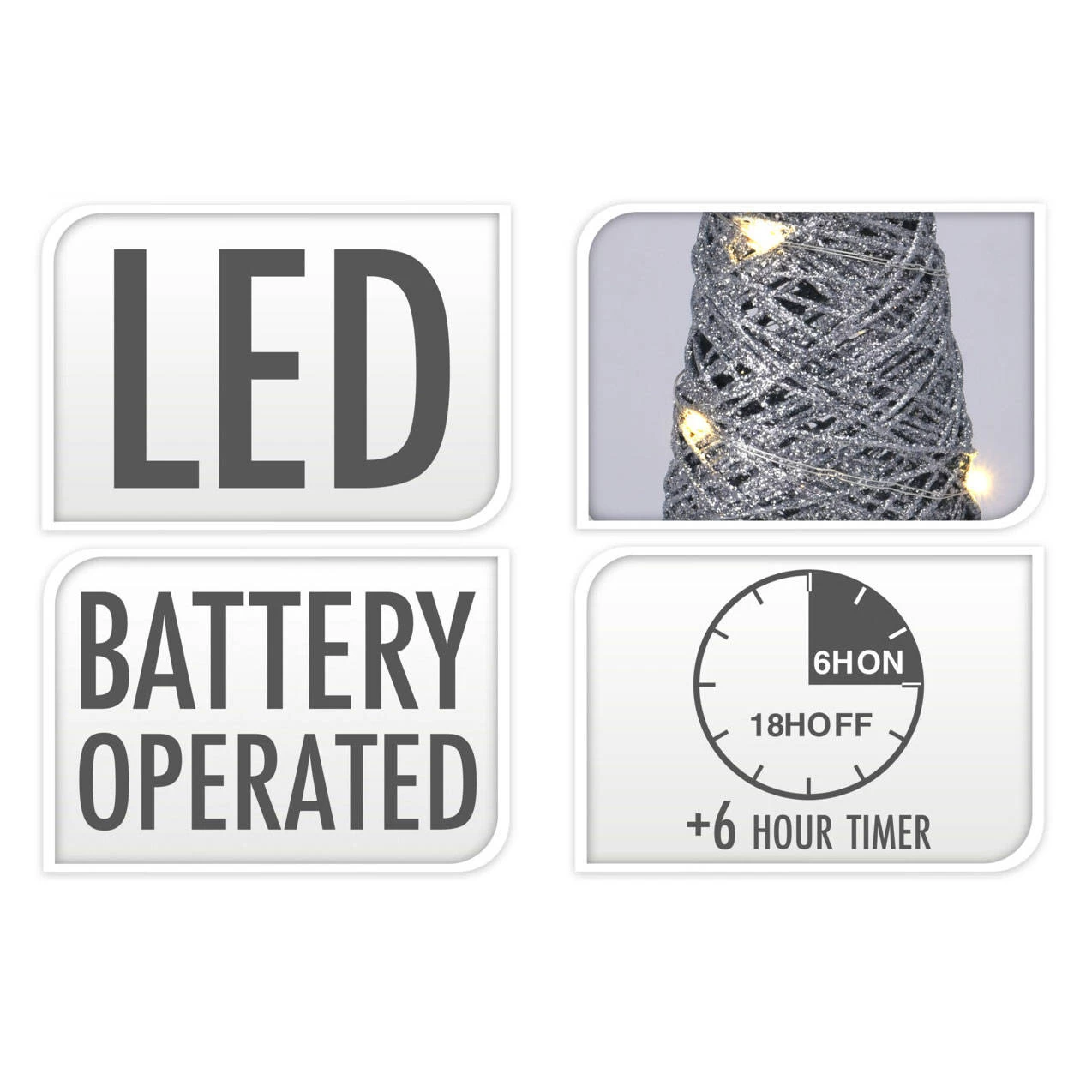 Weihnachtsbaum In Silbern 4 Weihnachtsbaum In Silbern – Bild 2