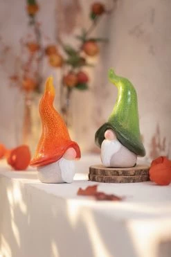 Dekostuck Store -Dekostuck Store homeliving spar set 2x wichtelpaar chapeau hohe 18 cm in bunt 1