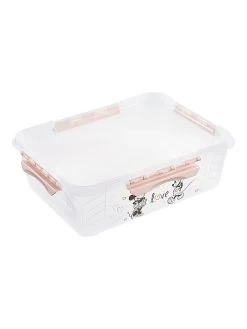 Keeeper Aufbewahrungsbox "Minnie" In Transparent/ Rosa -Dekostuck Store keeeper aufbewahrungsbox minnie in transparent rosa 2