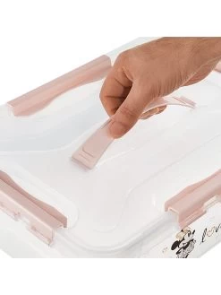 Keeeper Aufbewahrungsbox "Minnie" In Transparent/ Rosa -Dekostuck Store keeeper aufbewahrungsbox minnie in transparent rosa 5