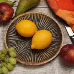 Dekoteller Aus Mangoholz In Braun - D: 22,5cm 10 Dekoteller Aus Mangoholz In Braun - D: 22,5cm -Dekostuck Store marelida dekoteller aus mangoholz in braun d 22 5cm 3