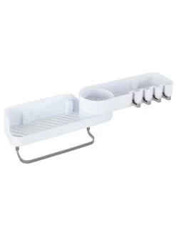 Eck-Aufbewahrungskorb Mit Dreh-Gelenk Ohne Bohren In Weiß -Dekostuck Store maximex eck aufbewahrungskorb mit dreh gelenk ohne bohren in weiss 9