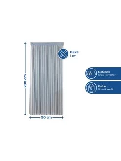 Türvorhang Grau-Weiß In Grau 16 Türvorhang Grau-Weiß In Grau -Dekostuck Store maximex turvorhang grau weiss in grau 2