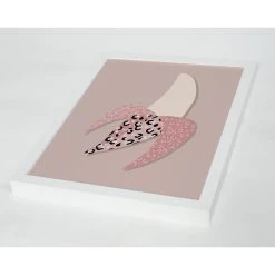 Wandbild " Banane " In Weiss -Dekostuck Store milan moon wandbild banane in weiss 7