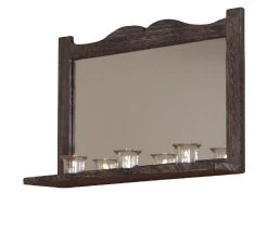 Spiegel Mit Ablage Spiegel In Used-look Braun