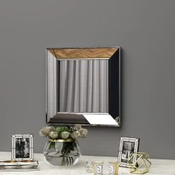 Spiegel Martin 40x40cm Silber -Dekostuck Store moebel17 spiegel martin 40x40cm silber 2