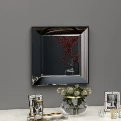 Spiegel Martin 40x40cm Silber -Dekostuck Store moebel17 spiegel martin 40x40cm silber 3