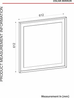 Spiegel Oscar 61x61cm Walnuss -Dekostuck Store moebel17 spiegel oscar 61x61cm walnuss 5