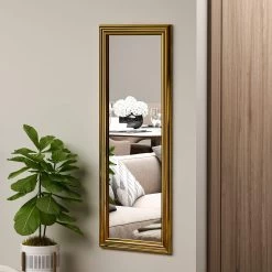 Spiegel Smoot 40x105cm Gold -Dekostuck Store moebel17 spiegel smoot 40x105cm gold 3