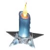 Deko Kerze Auf Stern In Silber -Dekostuck Store nave deko kerze auf stern in silber