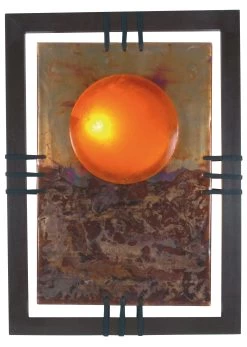 Dekoartikel-Bild "Elements" (L) 80 Cm In Orange