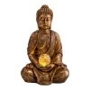 LED-Deko-Solarleuchte "Buddha" (H) 30,5 Cm In Gold 1 LED-Deko-Solarleuchte "Buddha" (H) 30,5 Cm In Gold -Dekostuck Store nave led deko solarleuchte buddha h 30 5 cm in gold