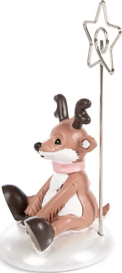 Nici Fotohalter Rentier Jonte, Polyresin (48359) -Dekostuck Store nici fotohalter rentier jonte polyresin 48359 1