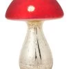 Pip Studio Deko "Mushroon Glass" In Rot - (H) 24cm -Dekostuck Store pip studio deko mushroon glass in rot h 24cm