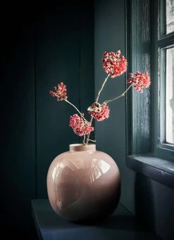 Pip Studio Vasen "Vase Piccolo Round" In Rot - (D) 23 Cm -Dekostuck Store pip studio vasen vase piccolo round in rot d 23 cm 2