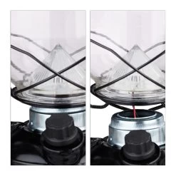 2x Sturmlaterne LED In Schwarz -Dekostuck Store relaxdays 2x sturmlaterne led in schwarz 6