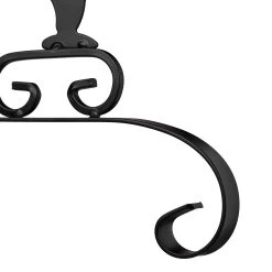 3x Blumenhaken In Schwarz - (B)28 X (H)30 X (T)2 Cm -Dekostuck Store relaxdays 3x blumenhaken in schwarz b 28 x h 30 x t 2 cm 6