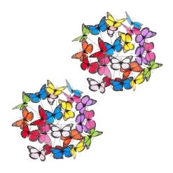 72x Gartendeko "Schmetterling" In Bunt